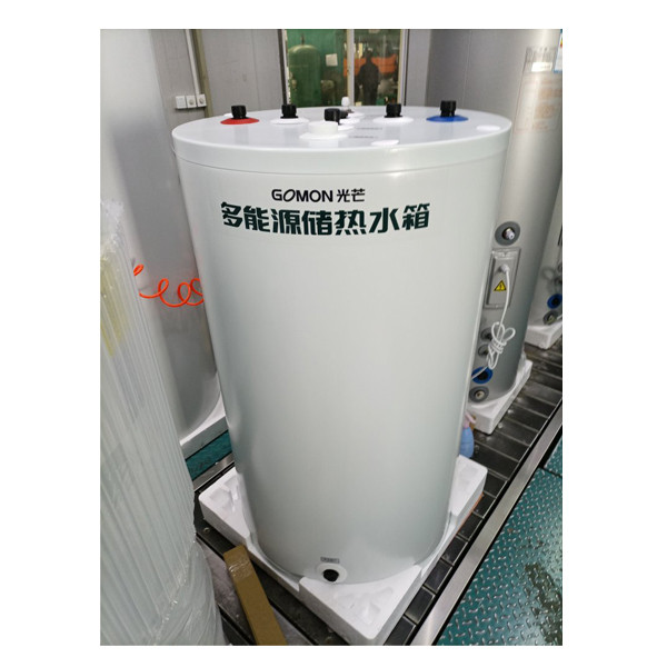 Нерѓосувачки челик Резервоар за складирање на јакна од топла вода од веѓи 304/316 