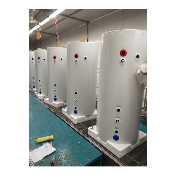 Систем за компресор за ладење вода со резервоар за воздух, фен за воздух и филтри 