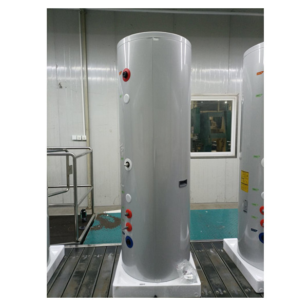 Резервоар за вертикално складирање од не'рѓосувачки челик SS316 со јакна за изолација 