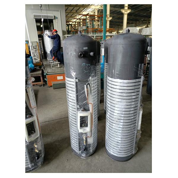 Резервоар за складирање на хоризонтален не'рѓосувачки челик за складирање вода или раствор 