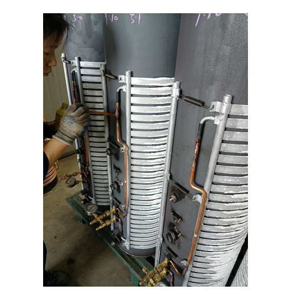 Резервоар за хоризонтално складирање на вода од не'рѓосувачки челик 304 / 316L 