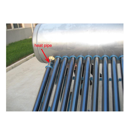Вакуумска цевка од не'рѓосувачки челик соларен систем за греење на вода