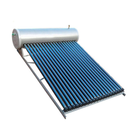Интегриран соларен грејач на вода без притисок во боја од челик