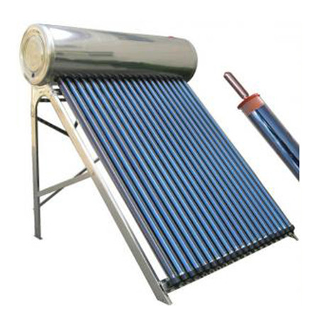 Апликација топла вода без притисок 150L соларен гејзер