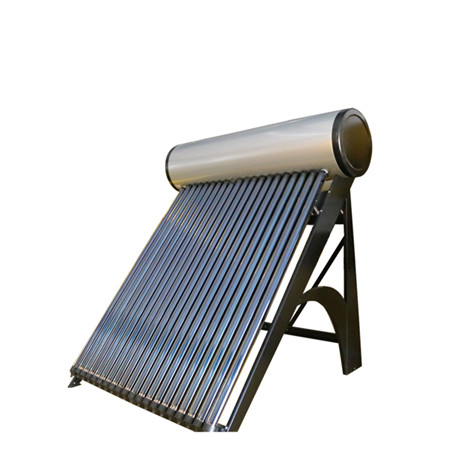 Соларен бојлер со соларен колектор со рамна плоча обложување со соларен бојлер