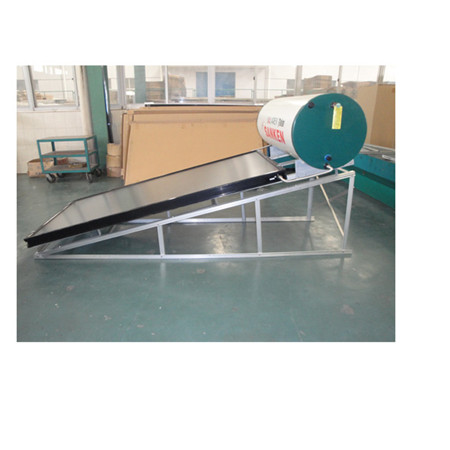 2 квадратни метри соларен колектор под рамна плоча под притисок за 3-5 лица